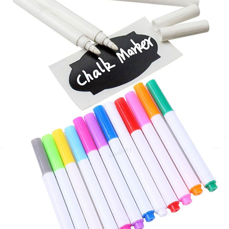 Chalk Bag - Pena Putih Kapur Cair Dapat Dihapus