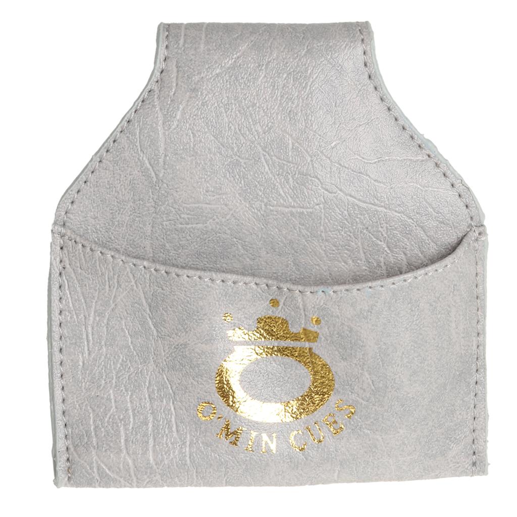 Chalk Bag - Tempat Kapur Biliar dari Kulit PU,