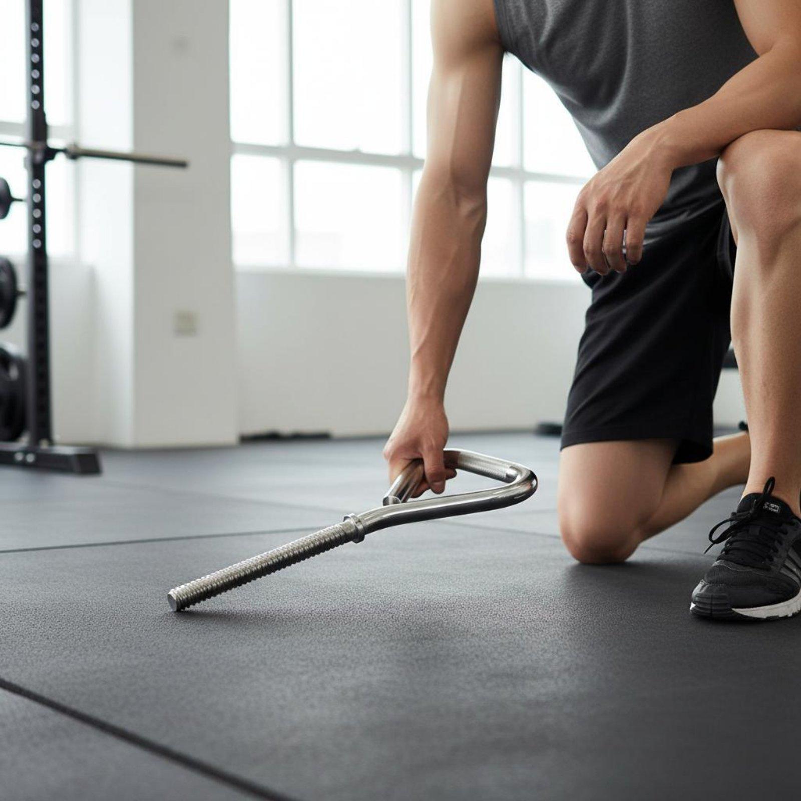 Kettlebell - Pegangan Kettlebell Serbaguna dengan Pelat Baja