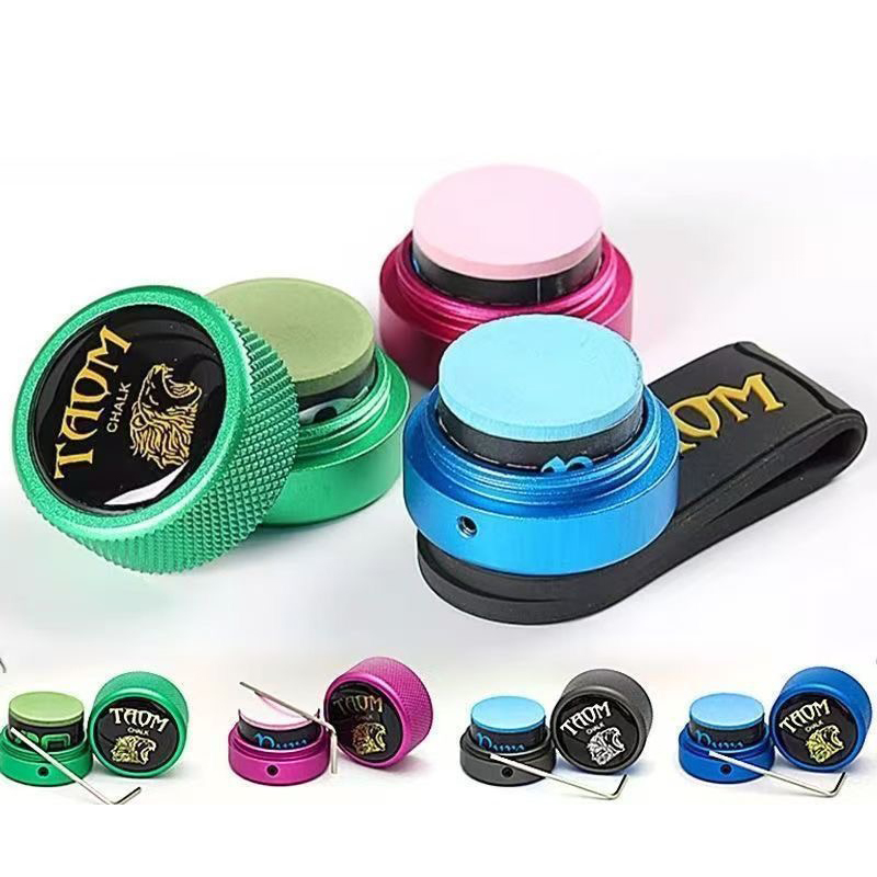Chalk Bag - Aksesoris Biliar Profesional, Tempat Kapur Biliar