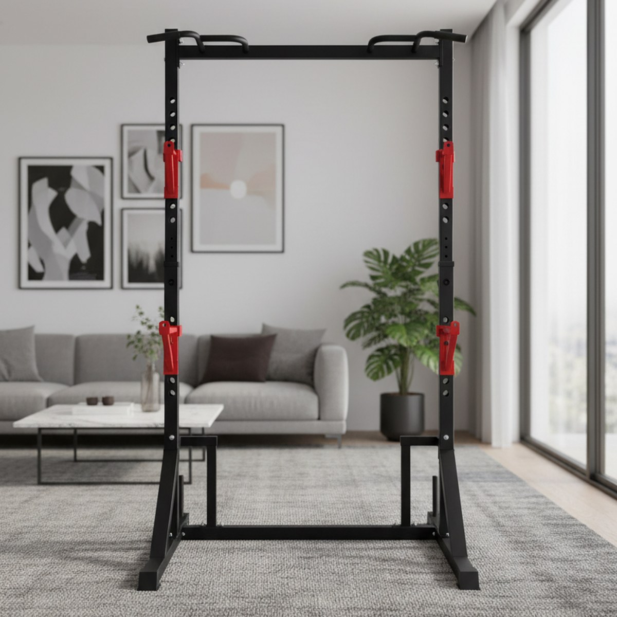 Rak Power yang Dapat Disesuaik - Pull Up Bar ulasan dan harga