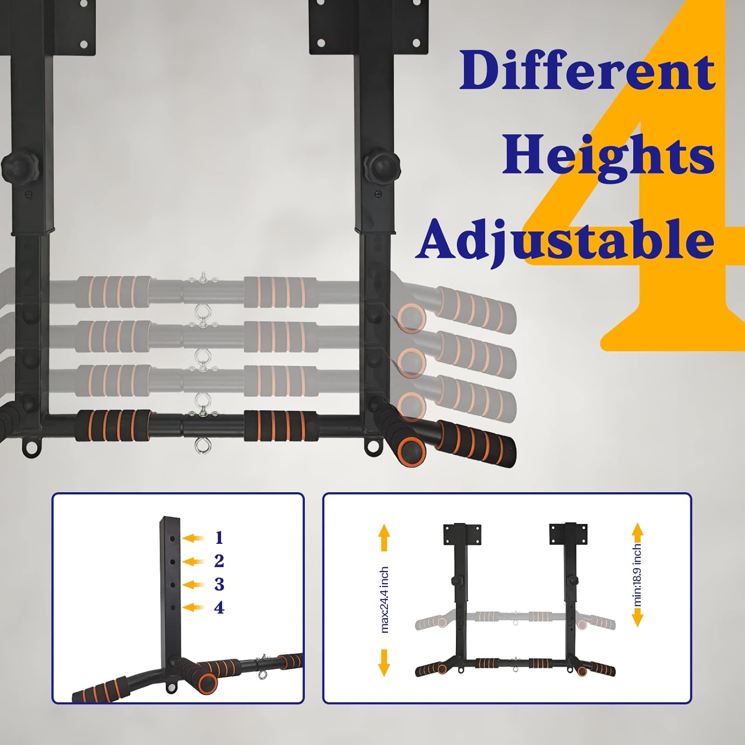 Bar Pull-up Dip Station yang D - Pull Up Bar ulasan dan harga