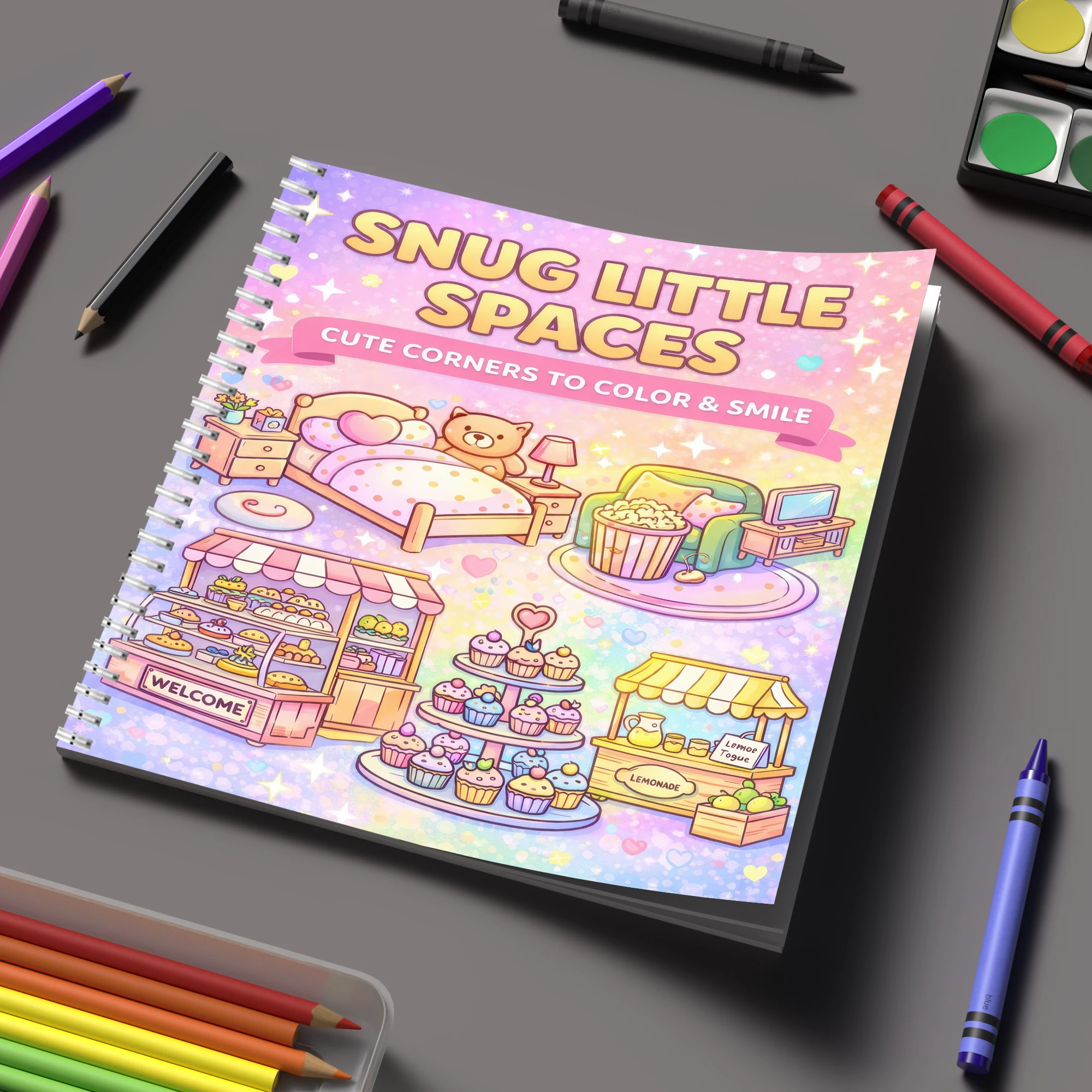 Buku Mewarnai Little Spaces un - Chalk Bag ulasan dan harga