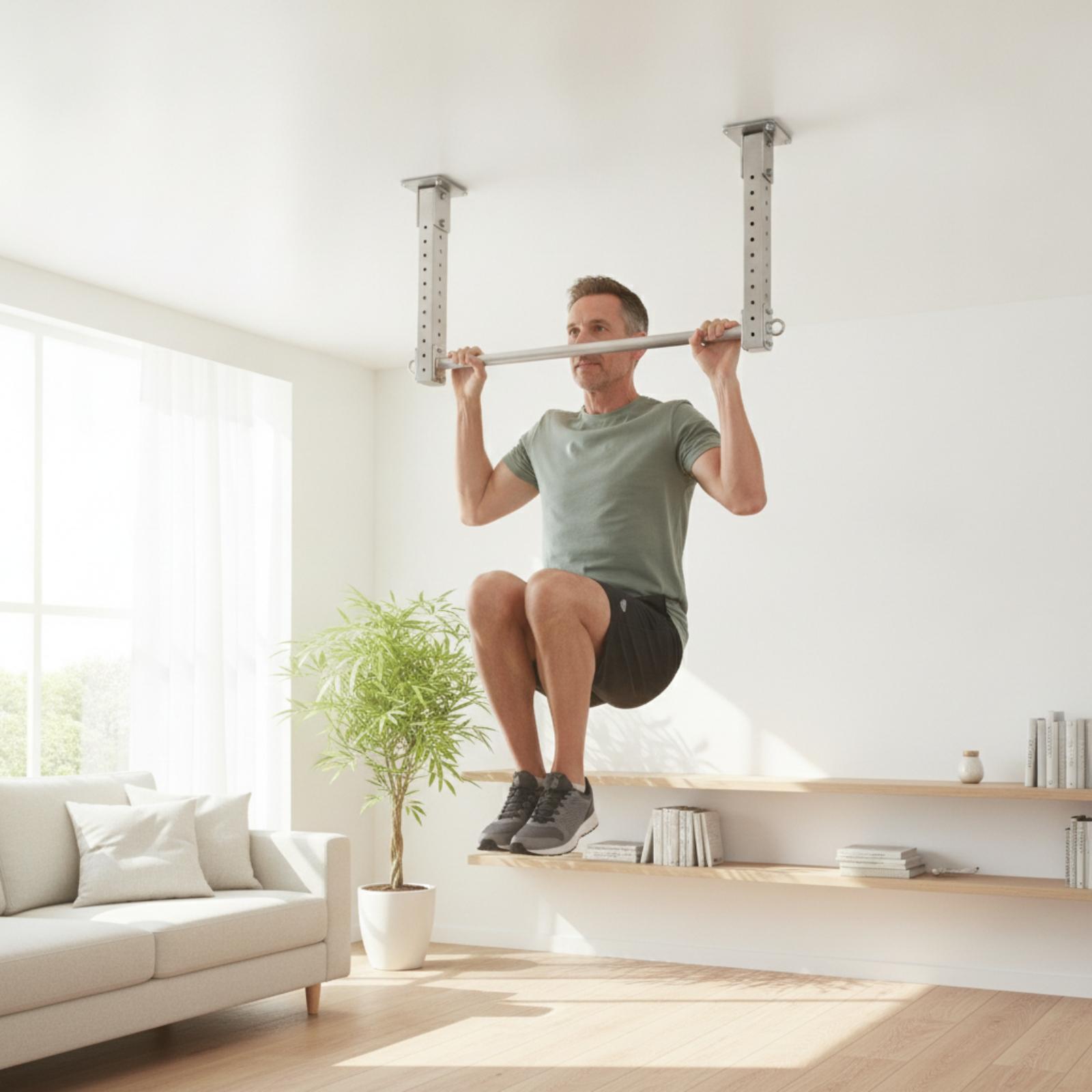 Bar Pull-up Stainless Steel ya - Pull Up Bar ulasan dan harga