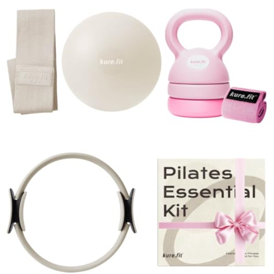 Pilates di Rumah Gunakan Kettl - Kettlebell ulasan dan harga