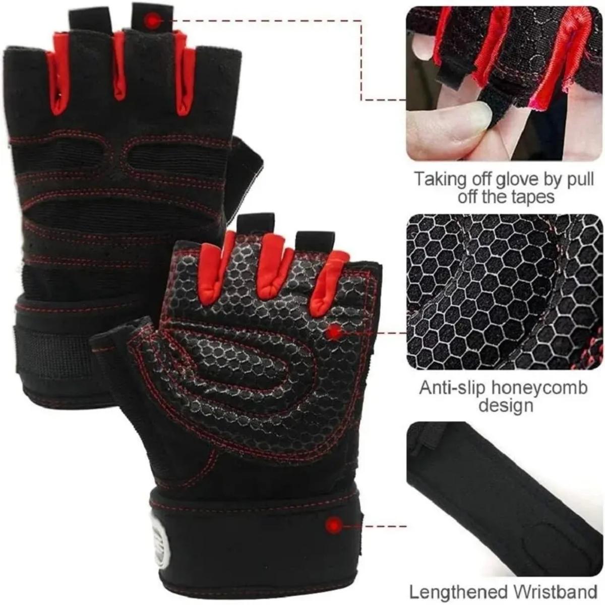 Sarung tangan gelang Angkat Be - Weightlifting Gloves ulasan dan harga