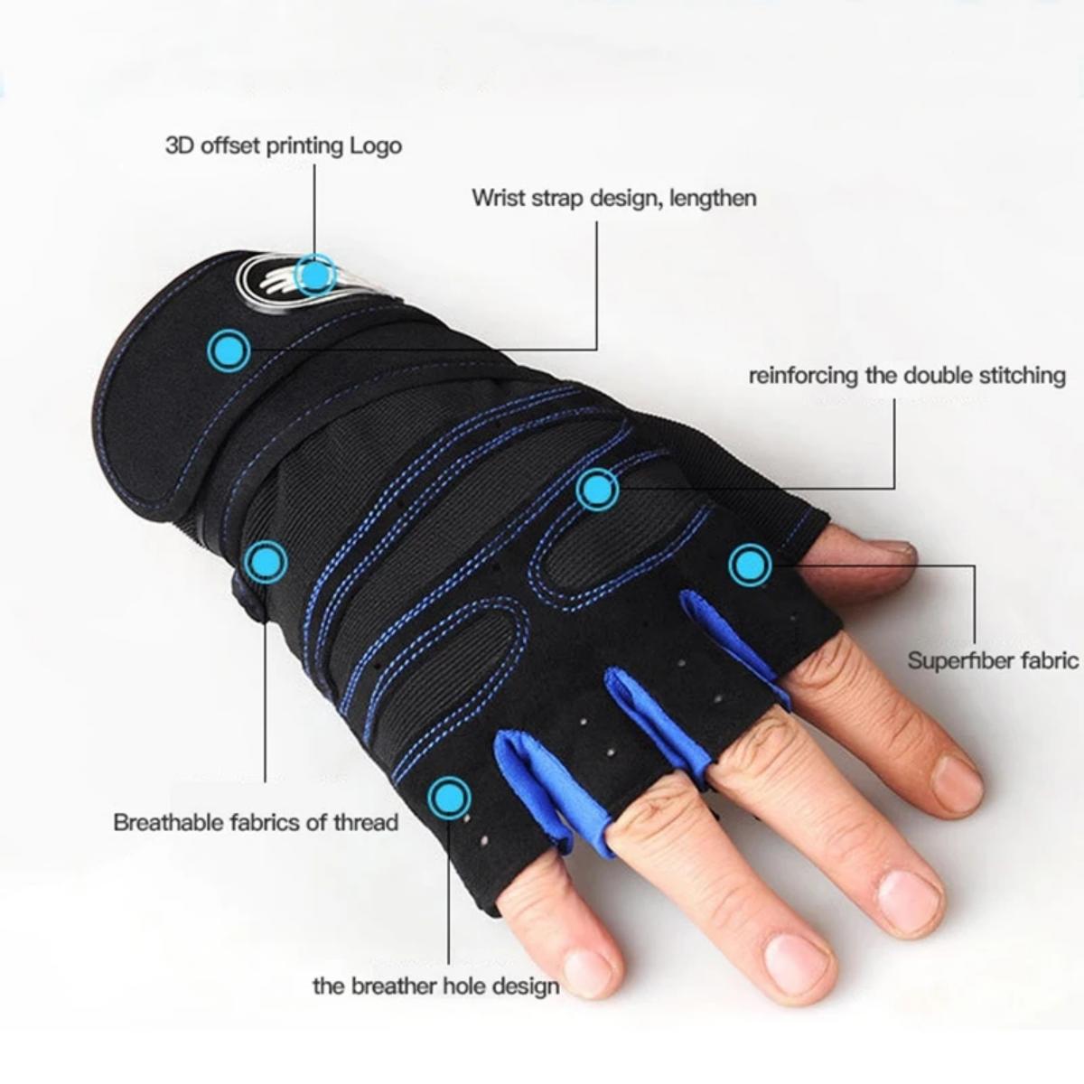 Sarung tangan gelang Angkat Be - Weightlifting Gloves ulasan dan harga