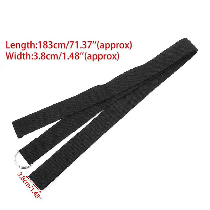 Tali Yoga latihan katun 183*3. - Gymnastic Ring ulasan dan harga