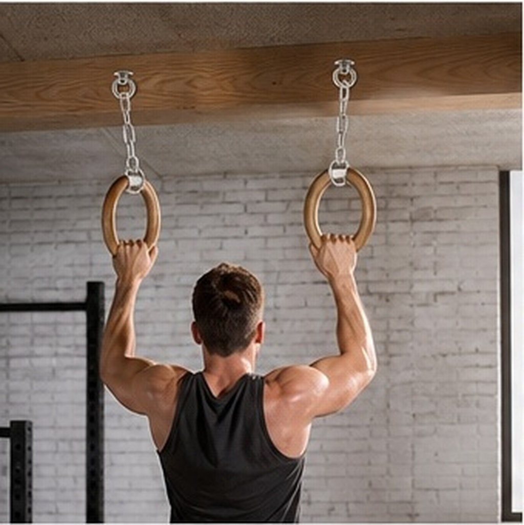 2 buah Set Kait Gantung Plafon - Gymnastic Ring ulasan dan harga